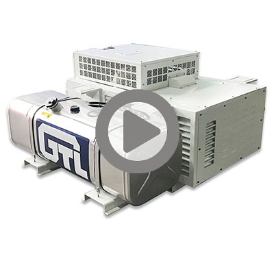 ชุดเครื่องกำเนิดไฟฟ้าดีเซล Underslung Reefer ที่เชื่อถือได้สำหรับรถบรรทุกตู้คอนเทนเนอร์ห้องเย็น